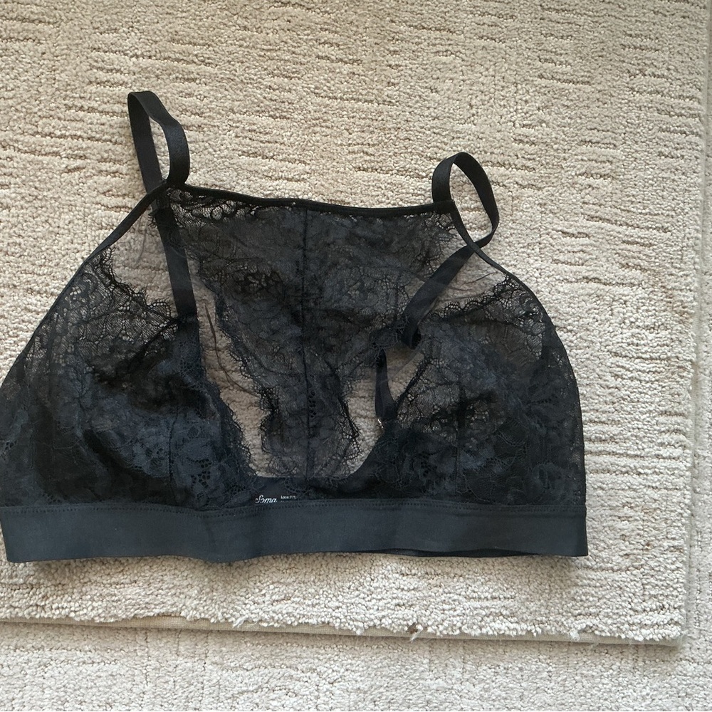 Soma Black Lace bra/cami